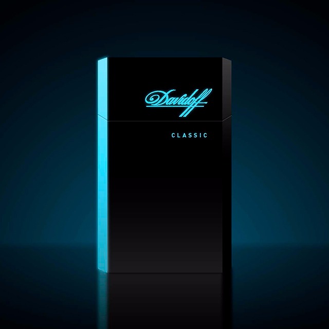 Davidoff Cigarettes Essentials Limited Edition - the Glow Concept 